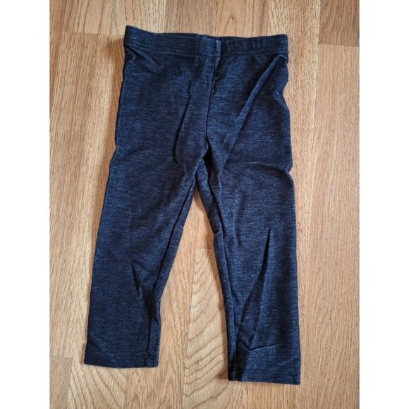 Disney Dark Blue Pull Up Lightweight Denim Pants Baby Girls Size 12-18 Months - Picture 1 of 6